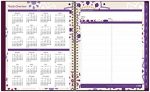 Blue Sky 2022 Weekly & Monthly Planner, 8.5" x 11", Flexible Cover, Wirebound, Gili (117889-22) - Image 4